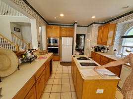 LeBlanc project kitchen before the remodel by Landry Designs